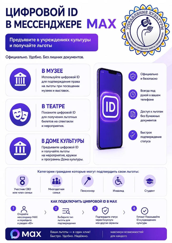 Цифровой ID в мессенджере MAX